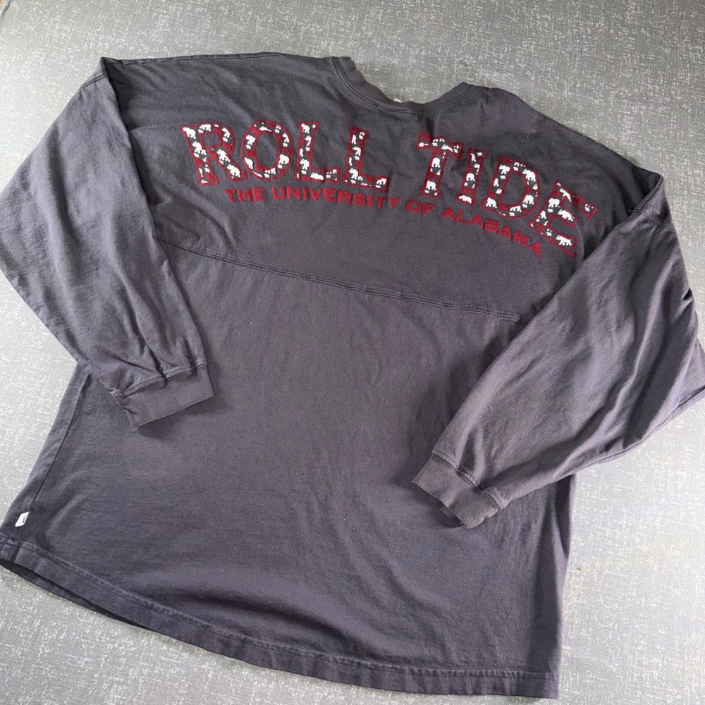 Alabama Crimson Tide Venley Spirit Jersey Elephant Graphic Long Sleeve XL
